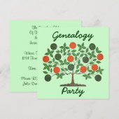 Folkart Family Tree Vergaderingen Kaart (Voorkant / Achterkant)