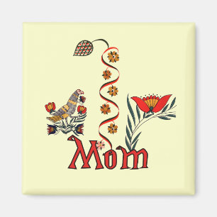 Folkart Mam T-shirts en cadeautjes Magneet
