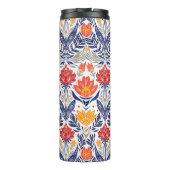 Folkbloemen patroon thermosbeker (Achterkant)