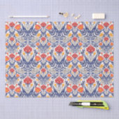 Folkbloemen patroon tissuepapier (Craft)