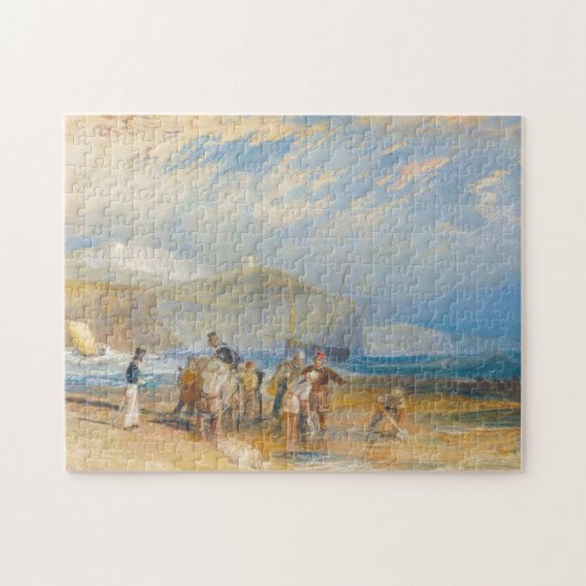 Folkestone Harbour en Coast to Dover zee Legpuzzel (Horizontaal)