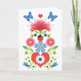 Folkfest Wenskaart Kaart