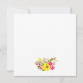 Folklore Bloementuin Save the Date (Achterkant)