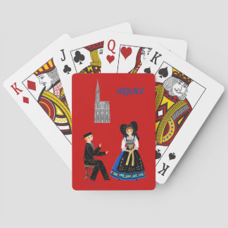 Folklore d'Alsace, Frankrijk Pokerkaarten