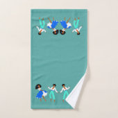 Folklore de Bourbon ( La Réunion ) France (Serviette à main)