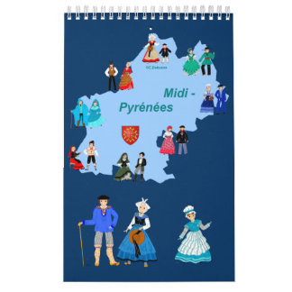 Folklore de Midi-Pyrénées, Frankrijk Kalender