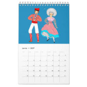 Folklore de PACA, Frankrijk Kalender (Jan 2027)