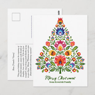 Folklore Enchantment: een op Lowicz geïnspireerde Briefkaart