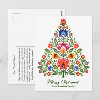 Folklore Enchantment: een op Lowicz geïnspireerde Briefkaart