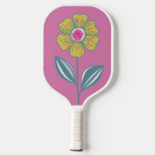 Folklore Flower Pickle Ball Paddle (Achterkant)