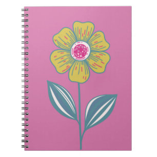 Folklore Flower Spiral Notitieboek