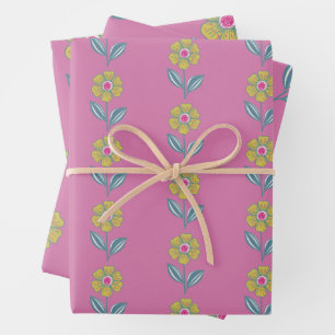 Folklore Flower Wrapping Paper