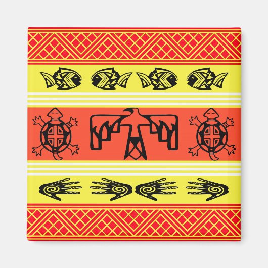 Folklore-ontwerp Magneet (Voorkant)