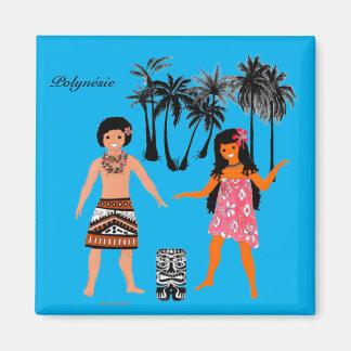 Folklore van Frans-Polynesië Magneet