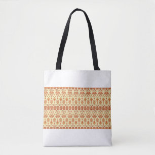 Folkloric Batik ornament. Ethnic Floral se Draagtas