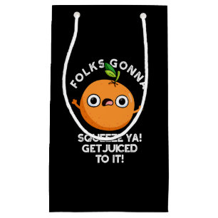 Folks zullen je neerknijpen zodat je er gek van wo klein cadeauzakje