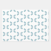 Folksy Flowers inpakpapier (Voorkant)