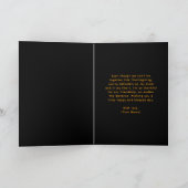 Folksy ganzen en herfstbladeren Thanksgiving Kaart (Binnen)