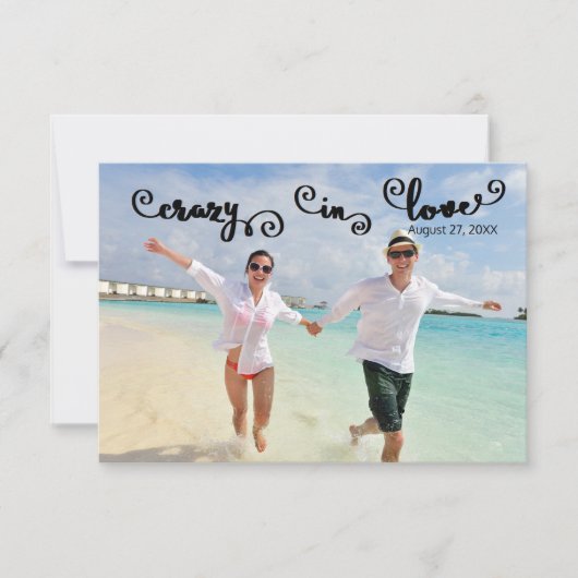 Folle amoureuse - 3x5 Carte de rappel (Devant)
