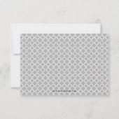 Folle amoureuse - Faire-part de naissance 3x5 (Dos)