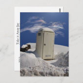 Folle carte postale portative de ~ de calendrier (Devant / Derrière)