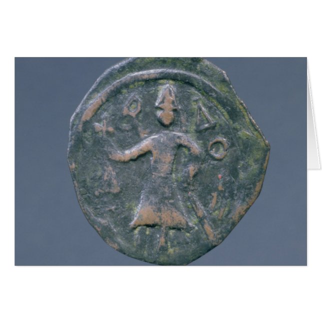 Follis légers de Baldwin II, comte d'Edessa (Devant horizontal)