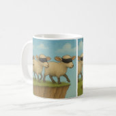 Follow me sheep Mug Koffiemok (Voorkant links)