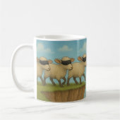 Follow me sheep Mug Koffiemok (Links)