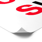 Follow one course until successful poster (Hoek)