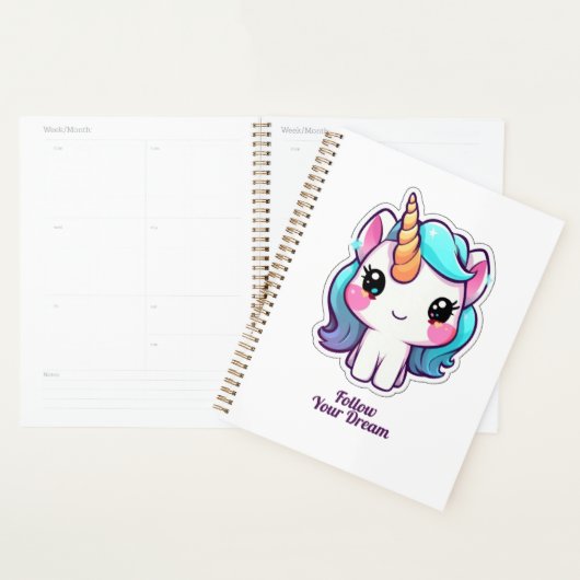 Follow Your Dream – Personalized Planner | Custom  (Display)