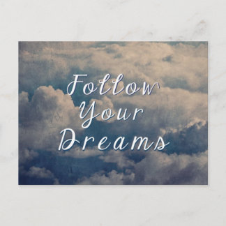 Follow Your Dreams Briefkaart