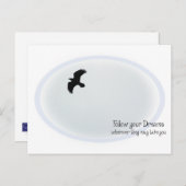 Follow Your Dreams Briefkaart (Voorkant / Achterkant)