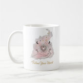 Follow Your Heart Motivational Mug - Celestial (Gauche)