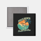 Folly Beach _5 Magneet (Voorkant / Achterkant)
