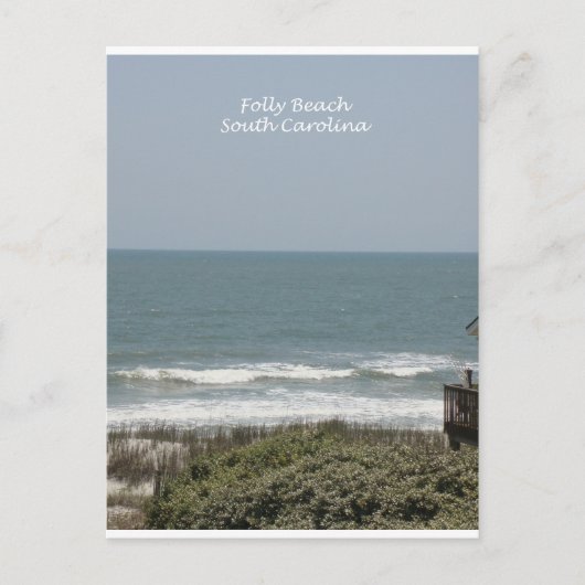 Folly Beach Briefkaart (Voorkant)