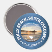 Folly Beach (C) Magneet (Voorkant / Achterkant)