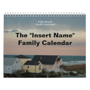 Folly Beach Calendar Kalender