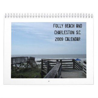 Folly Beach en Charleston S.C. 20... Kalender
