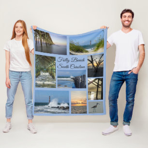Folly Beach Fleece Deken