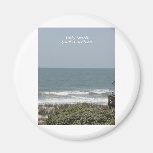 Folly Beach Magneet (Voorkant)