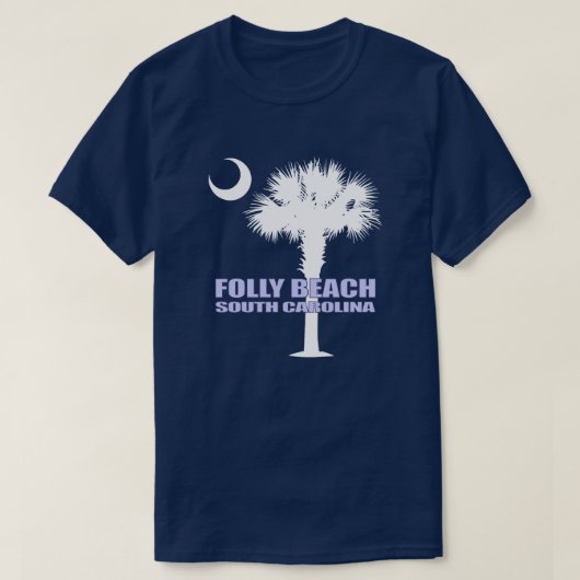 Folly Beach (P&C) T-shirt (Design voorkant)