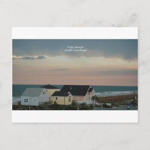 Folly Beach pasta Briefkaart