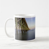 Folly Beach Pier Beauté Café Mug (Gauche)