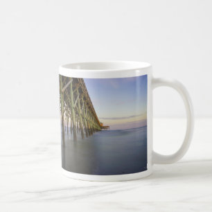 Folly Beach Pier Beauté Café Mug