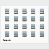 Folly Beach Ronde Sticker (Vel)