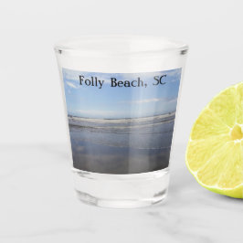 Folly Beach, SC Shot Glass Shot Glas