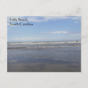 Folly Beach, South Carolina Briefkaart