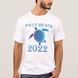 Folly Beach South Carolina Spring Break 2022 Zee T T-shirt