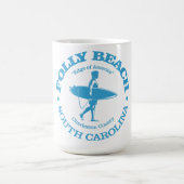 Folly Beach (surfer) Koffiemok (Center)
