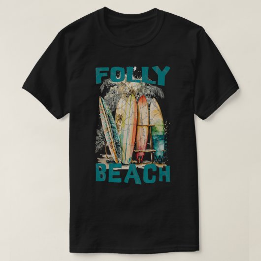 Folly Beach T-shirt (Design voorkant)